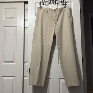 Men’s Eddie Bauer classic fit tan dress pants